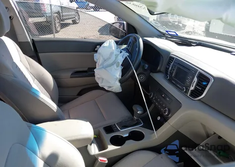 2018 Kia Sportage Lx from USA, damaged, VIN KNDPMCAC2J7371635